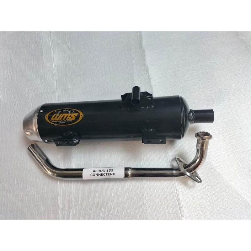 KNALPOT WMS COPY TZM MOTOR PCX 160 NMAX OLD NMAX NEW AEROX 155  BASS ADEM GERUNG