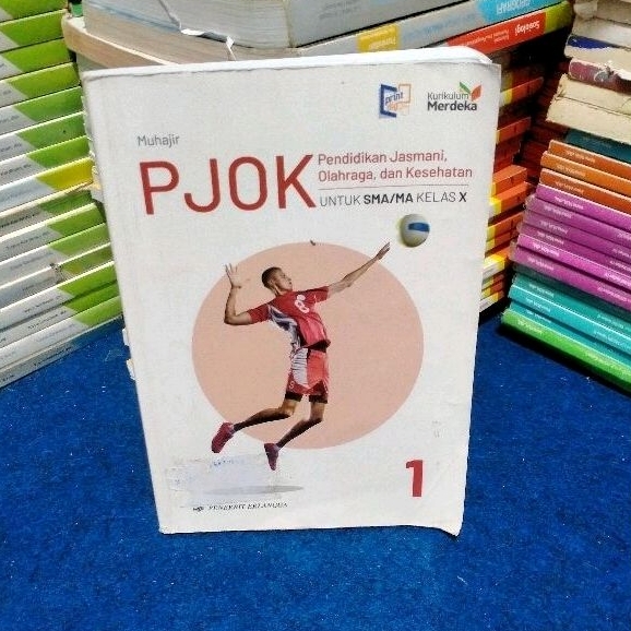 Buku Penjas / PJOK Kelas 10 SMA/MA Kurikulum Merdeka Penerbit Erlangga