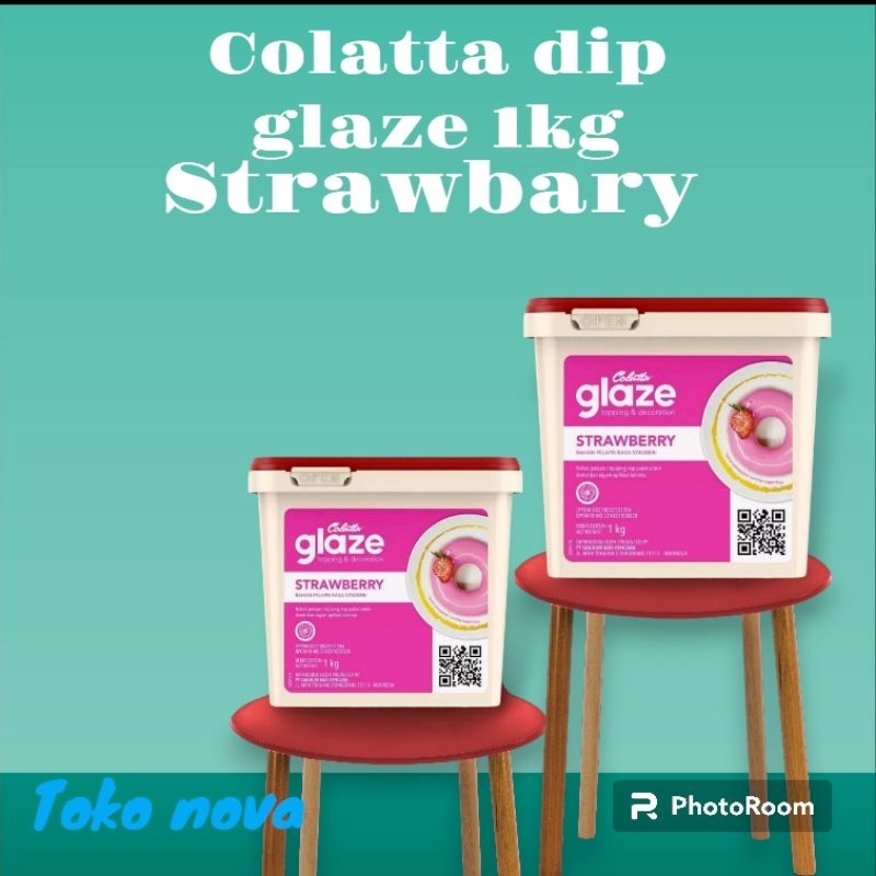 

COLATTA DIP GLAZE STRAWBARY 1KG