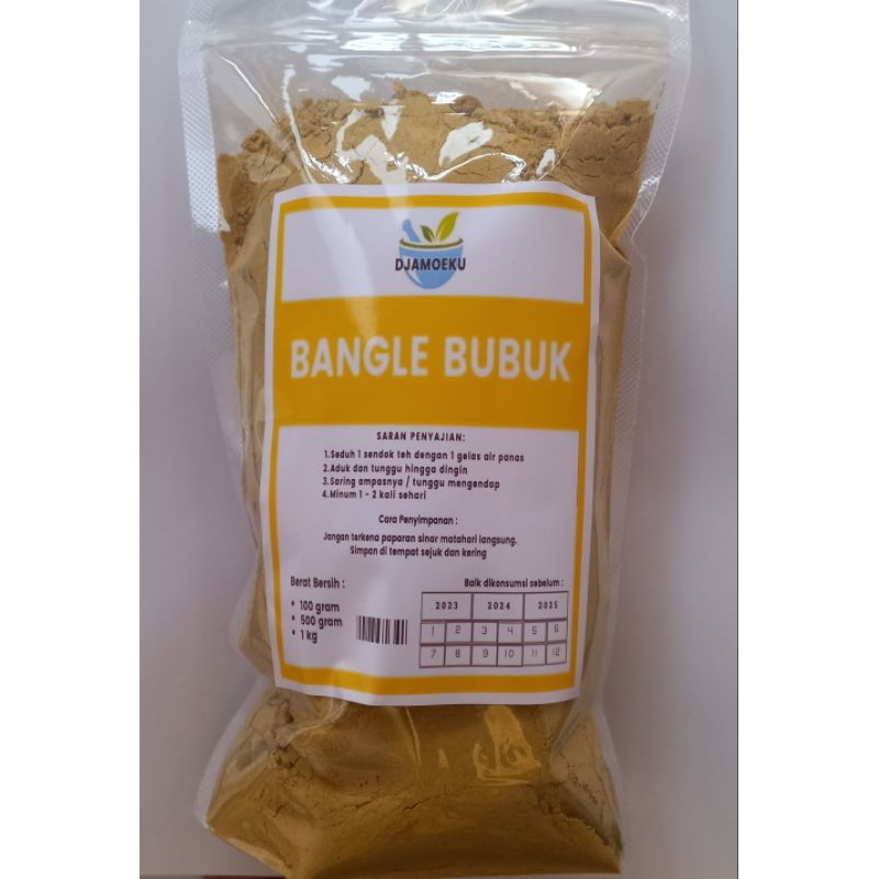 

Bangle bubuk 500gr asli dan murni
