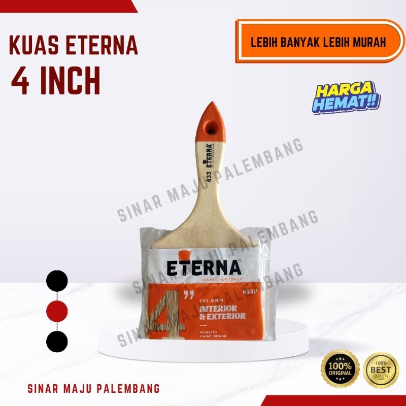 

kuas eterna 633 4 inch