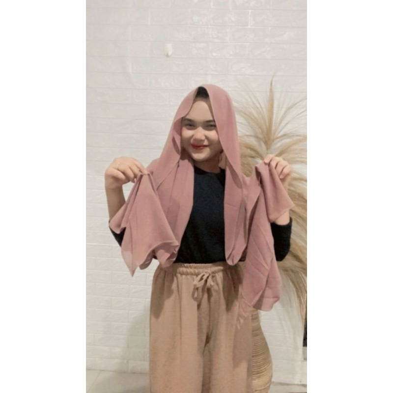 pashmina ceruty 200x75 cm pashmina jumbo syar'i