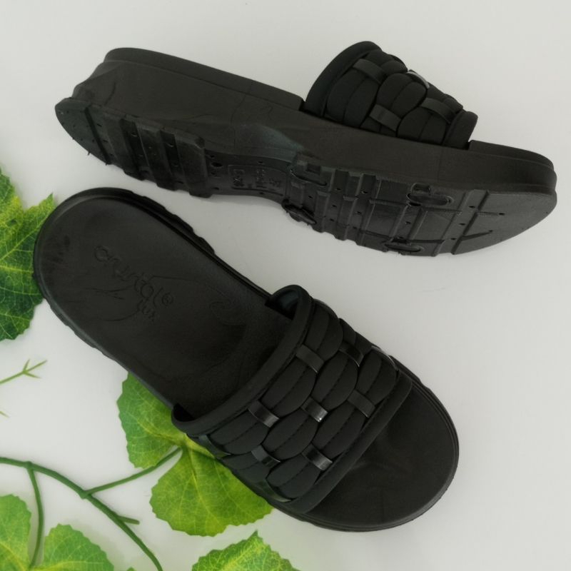 Sandal wanita kekinian korea import murah sandal rumah anti slip karet sandal terbaru 2023 sandal wa