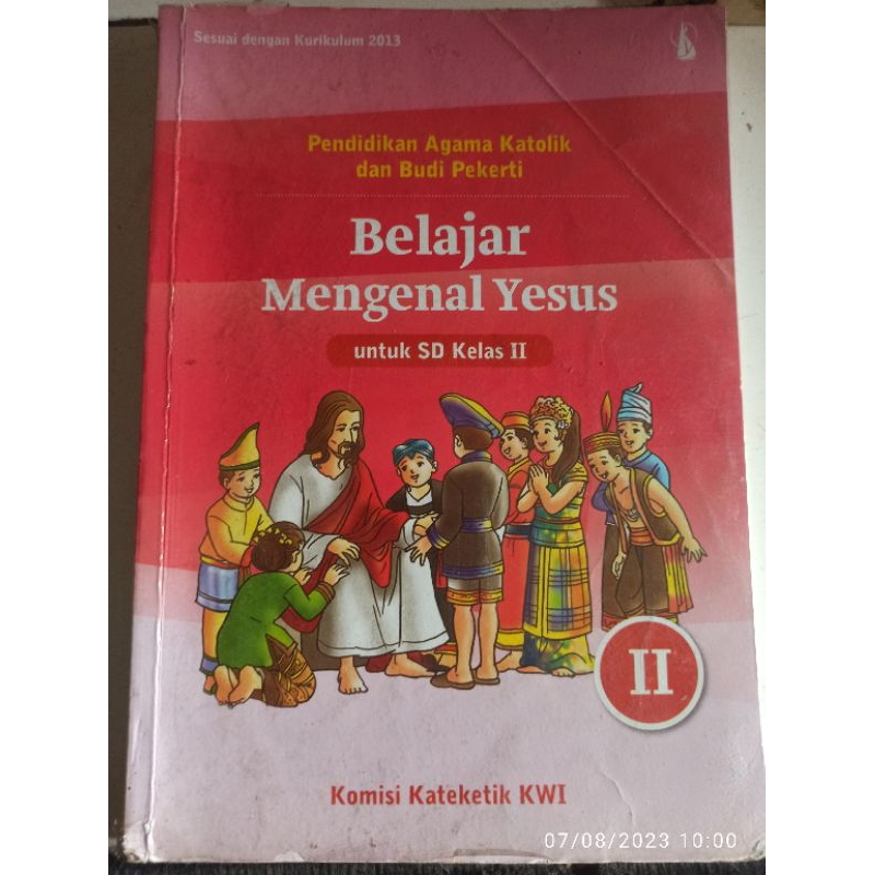 buku mengenal Yesus kelas 2 SD