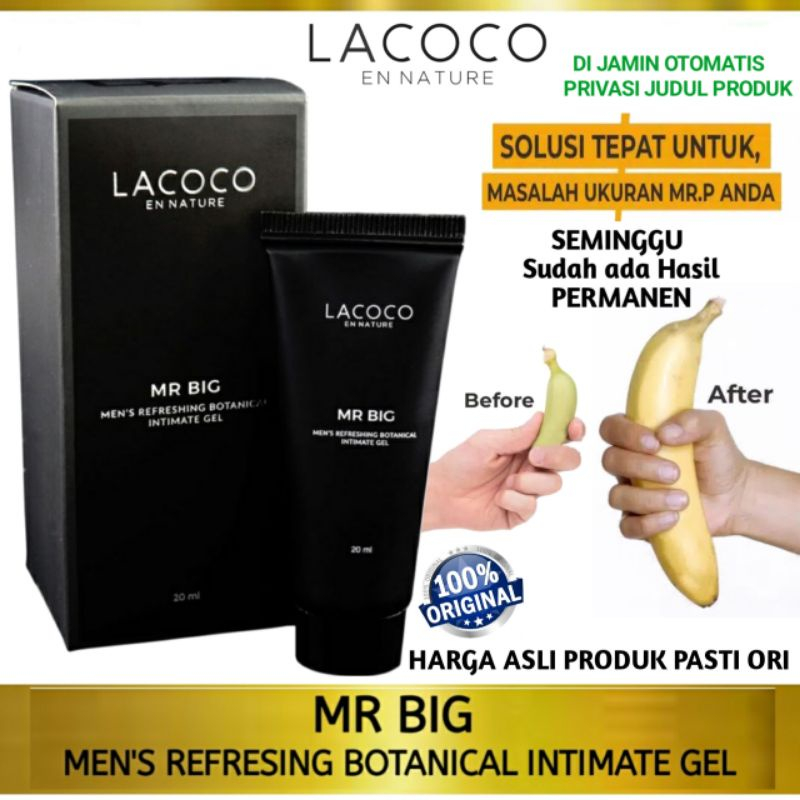 LACOCO MR BIG ASLI ORIGINAL GELL BPOM