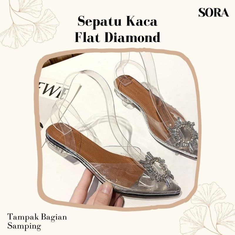 ORIGINAL IMPORT SEPATU FLAT WANITA / FLAT SHOES WOMEN / SEPATU KACA WANITA / SEPATU FLAT WANITA IMPO