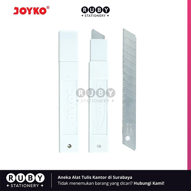 

RUBY STATIONERY Isi Pisau Pemotong A-100 Joyko - Cutter Blade Refill