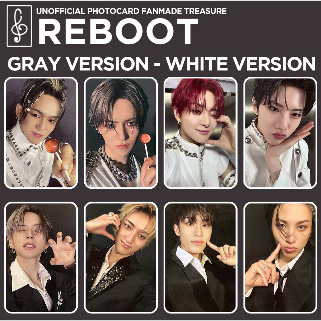 [TREASURE] REBOOT PHOTOCARD UNOFFICIAL