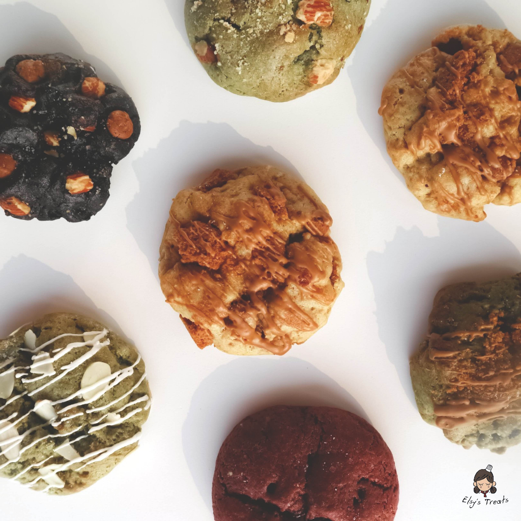 

[BUY 5 GET 6] Soft Baked Cookies by elsy.treats/ Hadiah Cookies
