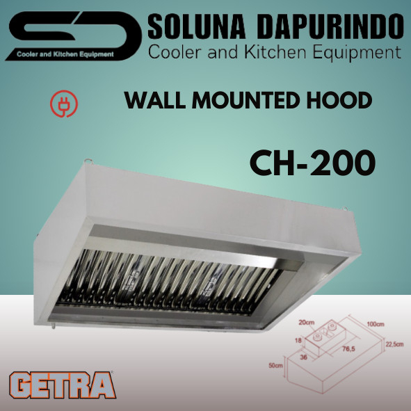 GETRA Wall Mounted Hood CH-200M / CH200M