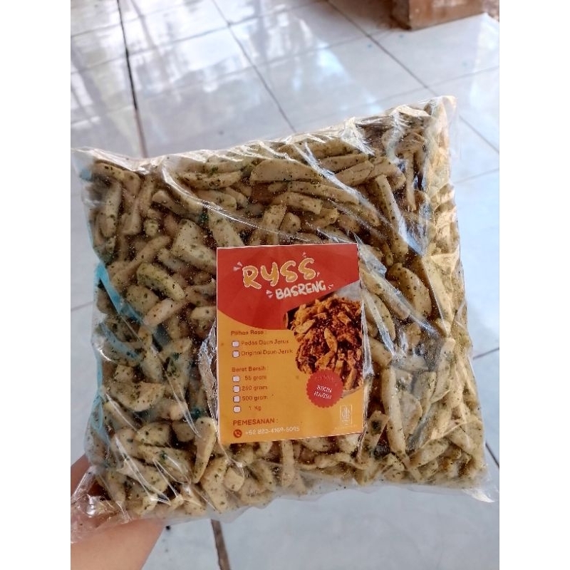 

basreng original daun jeruk 500gram