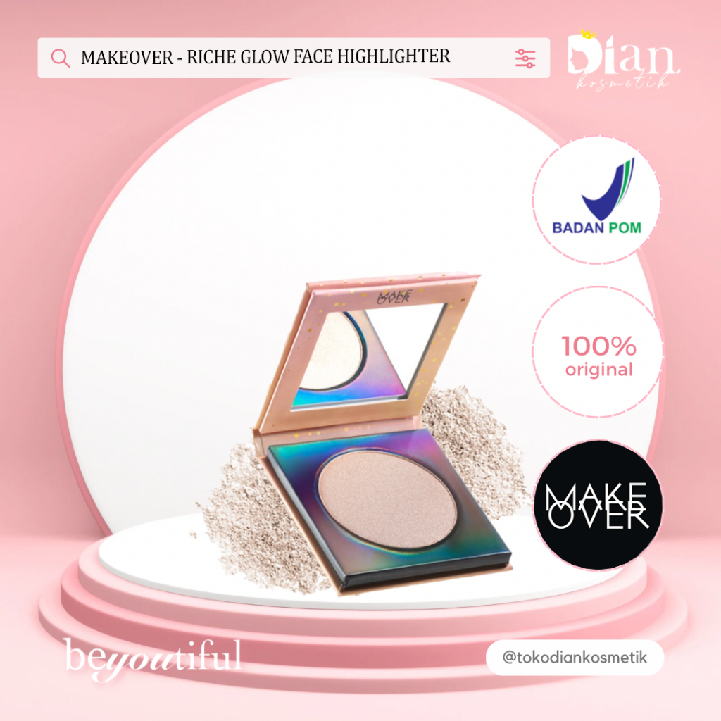MAKEOVER - RICHE GLOW FACE HIGHLIGHTER
