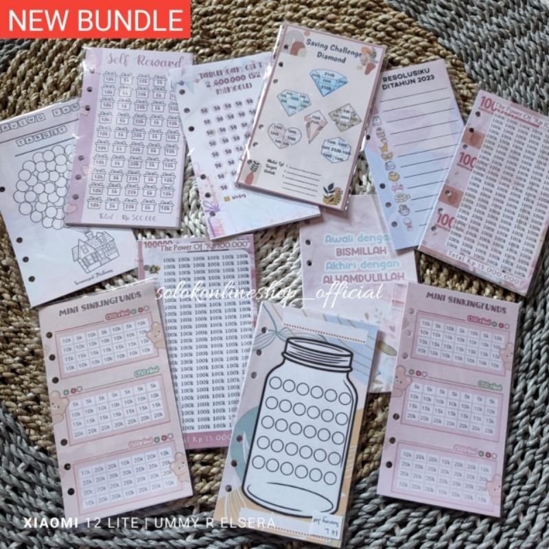 

BUNDLE KERTAS MENABUNG DALAM BINDER A6-6RING