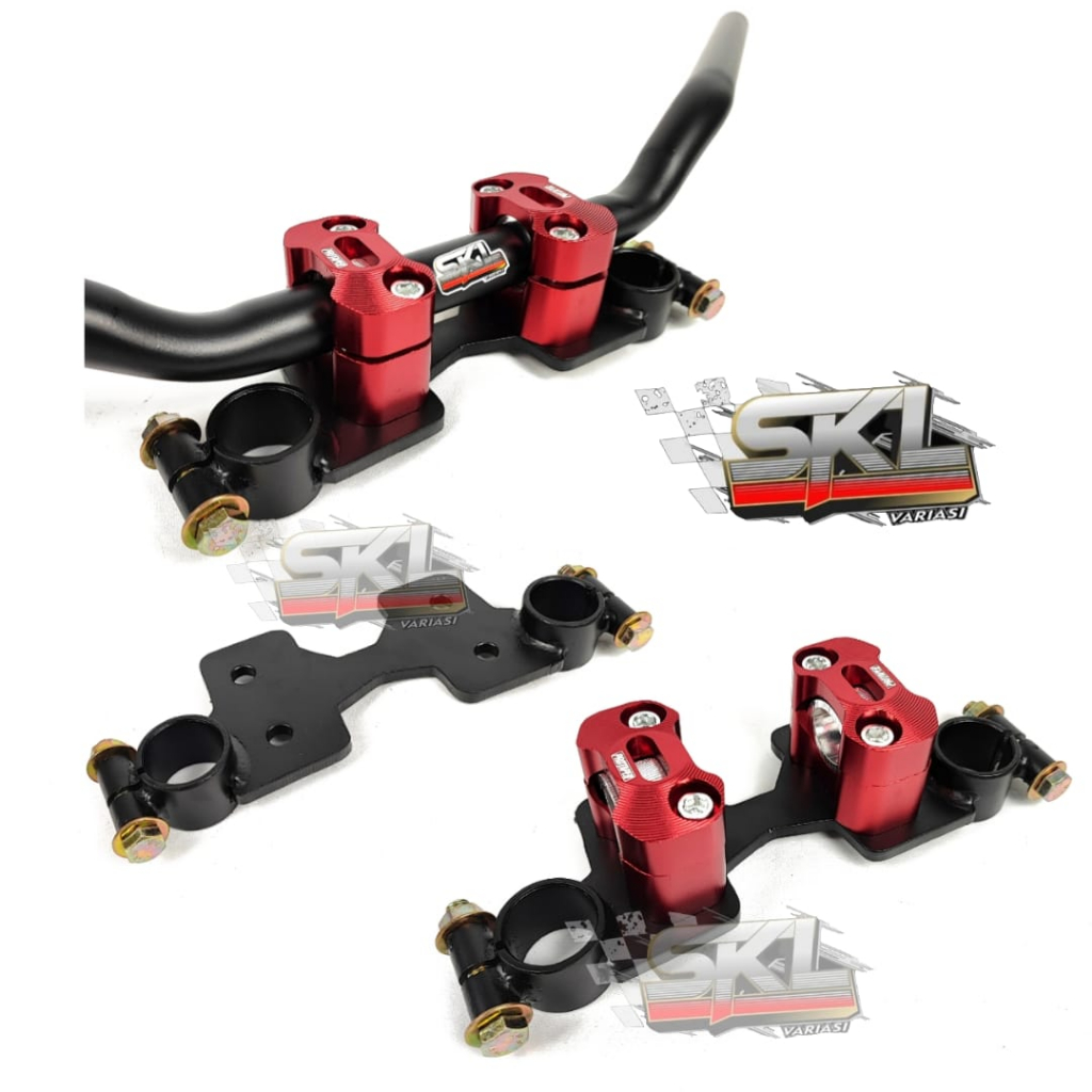 Stang Rzr Sonic dan Satria Fu plus Dudukan Stang Sonic Road Race Balap harian touring