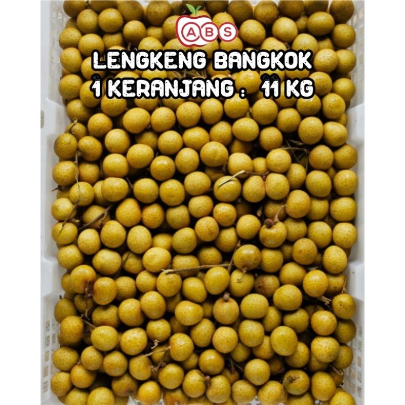 

READY STOK !! lengkeng Bangkok 1 Krat : 11KG SUPER | lengkeng Bangkok super 11 KG - 1 Krat fresh