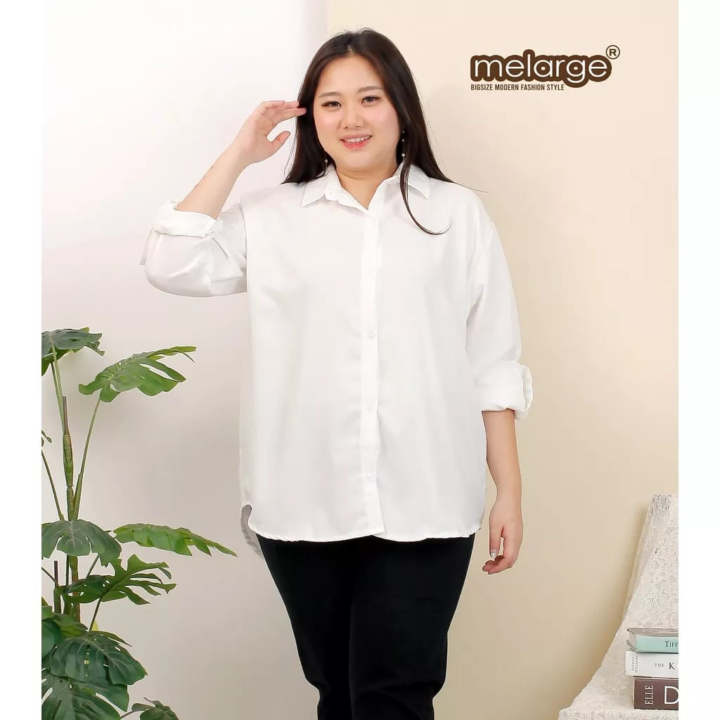 KEMEJA WANITA JUMBO LD 120 / BIG SIZE JUMBO POLOS ATASAN JUMBO POLOS ATASAN POLOS JUMBO LD 120