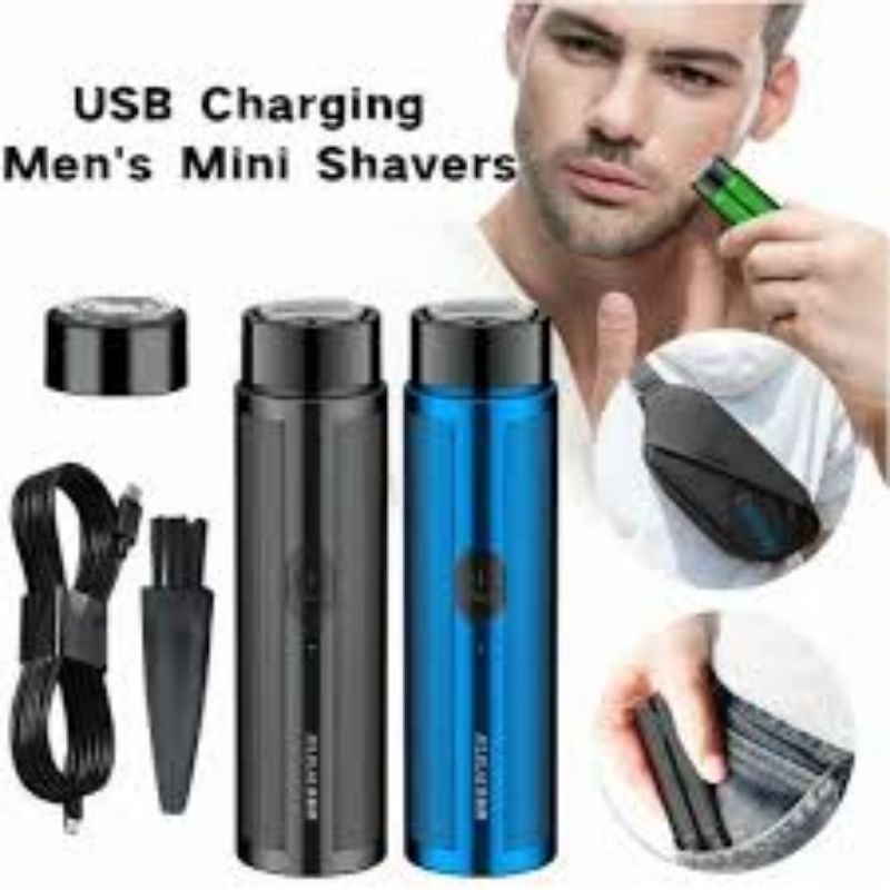 Alat cukur mini shaver portable ,cukur kumis dan jenggot.