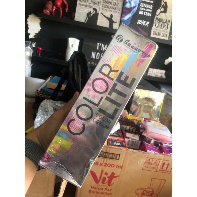 COLORLITE BEAUVRYS 500ML colorlite hair coloring termurah | HAIR COLORING | COLOR LITE | COLORING | 