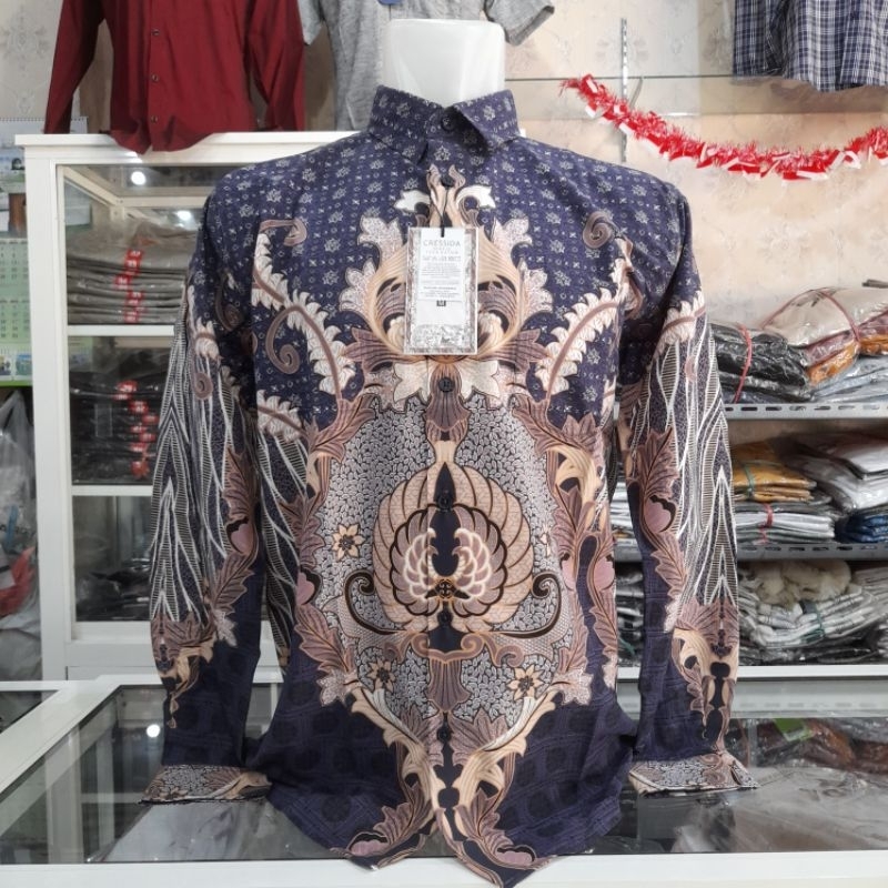 Kemeja Batik Lengan Panjang Cressida Original