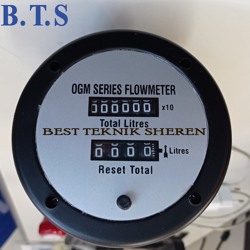 Flow Meter OGM 2 inch Meteran Solar 50 Analog Flow Meter Minyak Solar