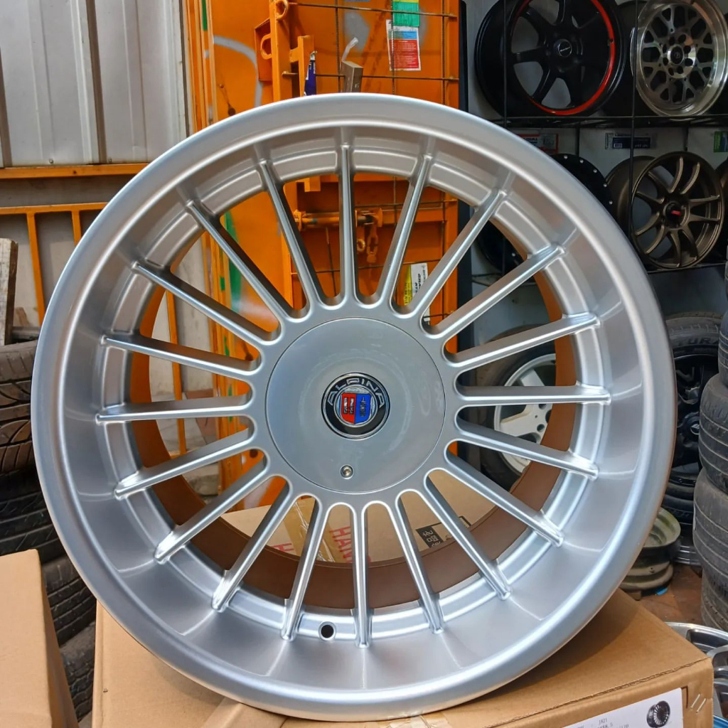 velg mobil ring 18 Alpina r18 pcd 5x113 dan 5x120 velg racing murah