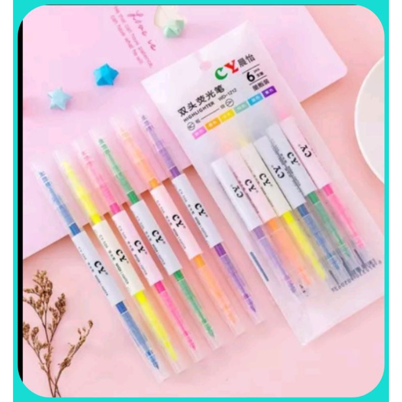 

Stabilo 1 Set Stabilo Warna Warni Stabil 1 IN 6 Highlighter Warna Stabilo Warna Alat Tulis Perlengkapan Sekolah Spidol warna