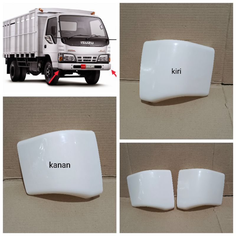TANDUK BEMPER DEPAN NKR71 /ELF MACAN ADA KANAN DAN KIRI