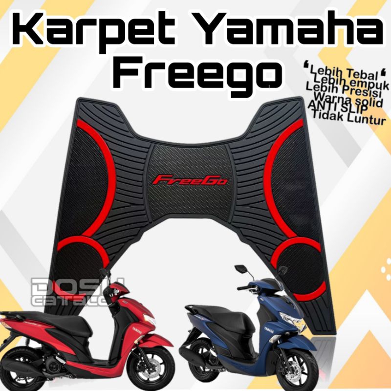 Karpet Motor Yamaha Freego Karpet Freego Pijakan Kaki Freego Variasi Motor Freego Alas Kaki Freego