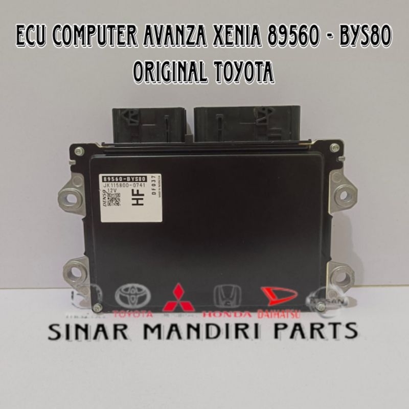 ecu computer komputer avanza xenia 89560 - BYS80 Original toyota