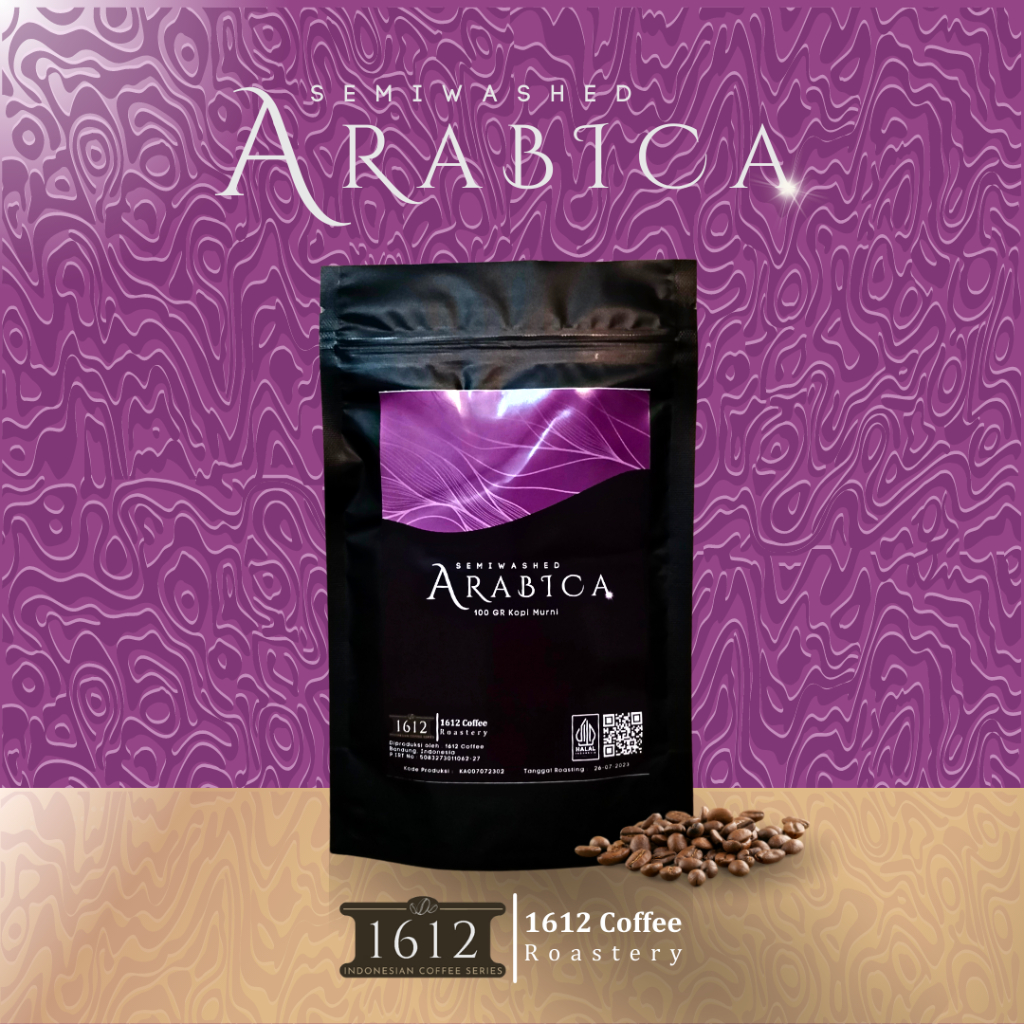 

Arabika Semiwashed 1612 Coffee 100 gr