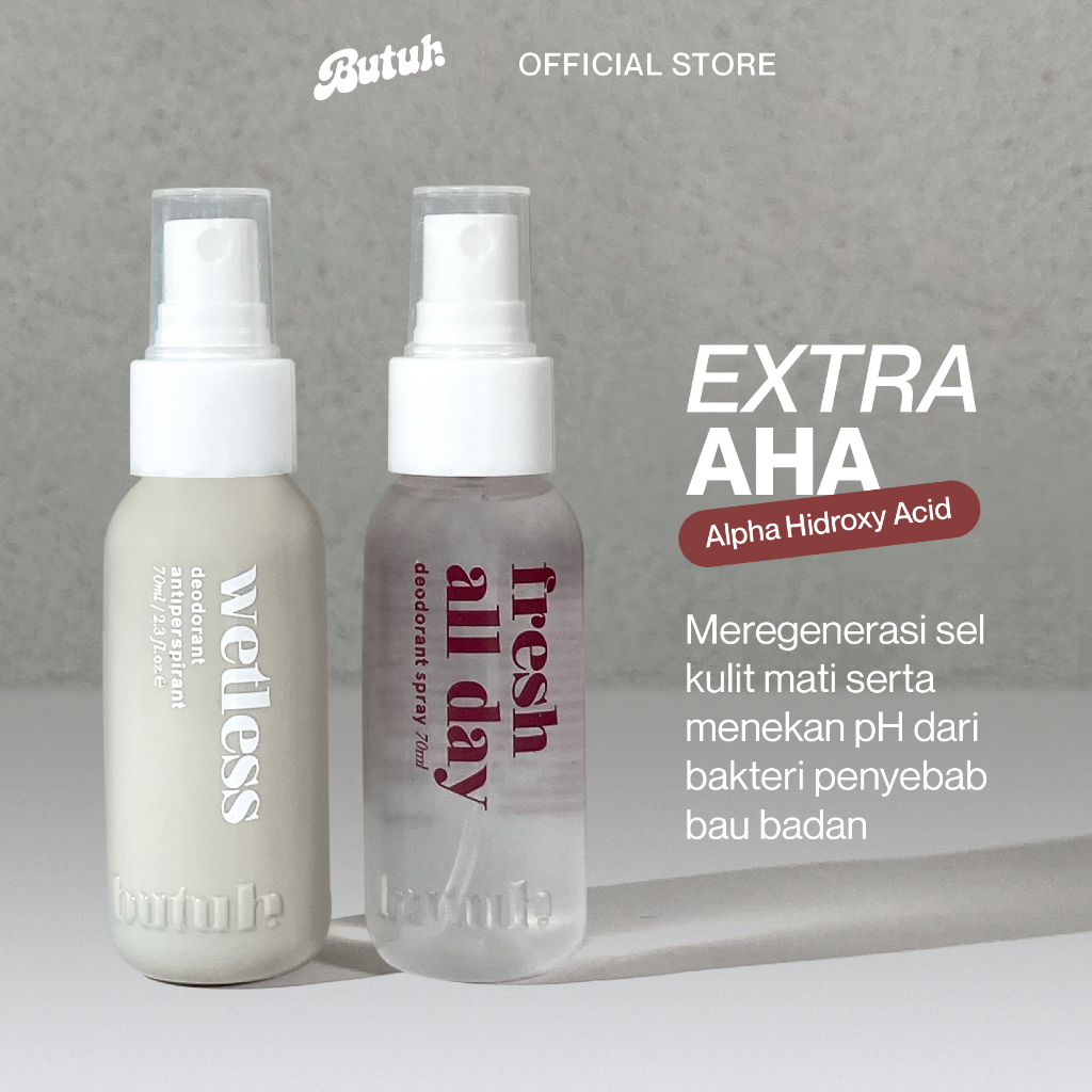 Fresh all day & Wetless Butuh Deodorant Antiperspirant