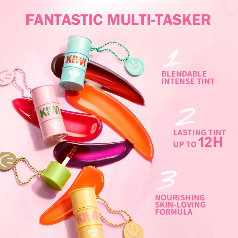(Dream) BNB barenbliss Korean Kiwi Tin Tint Lip & Cheek「Blendable Intens 2 in 1 Tint| lip tint korea