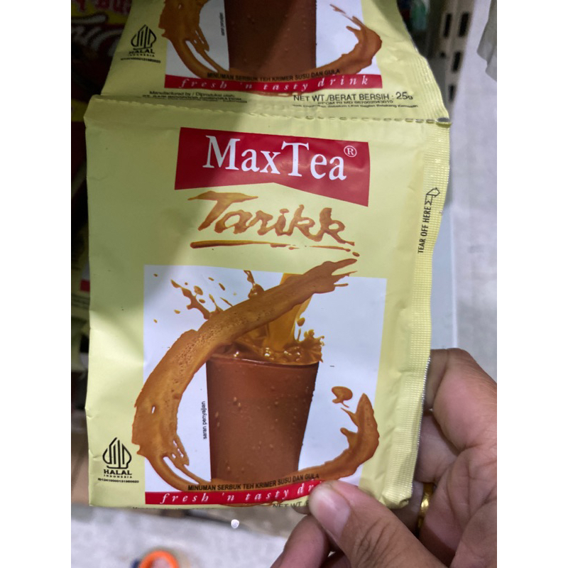 

MAX TEA TEH TARIK isi 1 sachet 25 gr