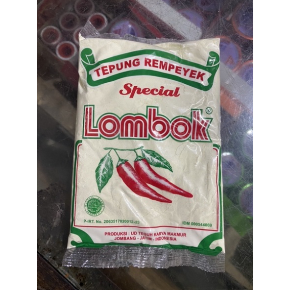 

TEPUNG PEYEK cap LOMBOK