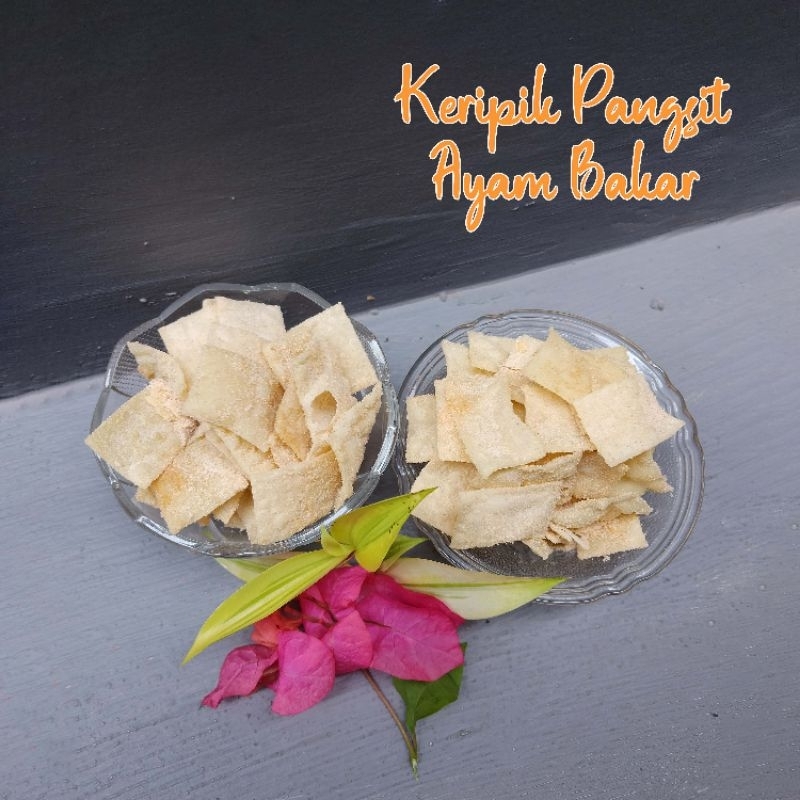 

Keripik Pangsit Kulit Pangsit rasa AYAM BAKAR 50gr Gurih Renyah Cemilan Aneka Rasa Makanan Ringan