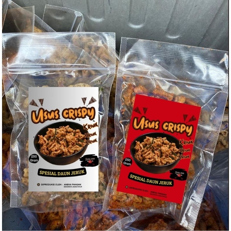 

TERMURAH USUS CRISPY KRIUK GURIH ORIGINAL USUS KRISPI 100gr