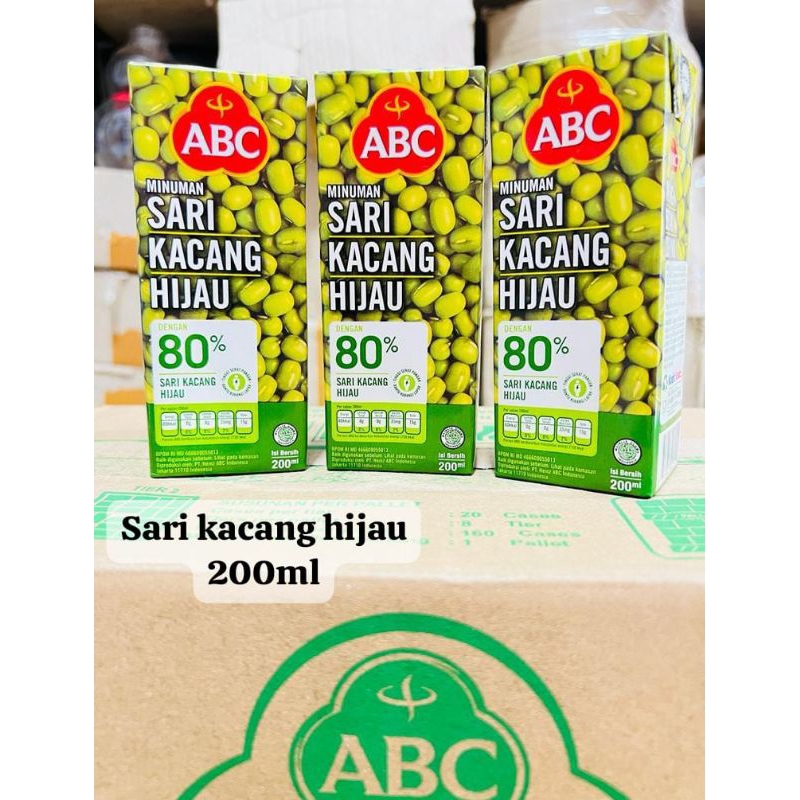 

Susu ABC Sari Kacang Hijau 1 Dus Isi 24pcs