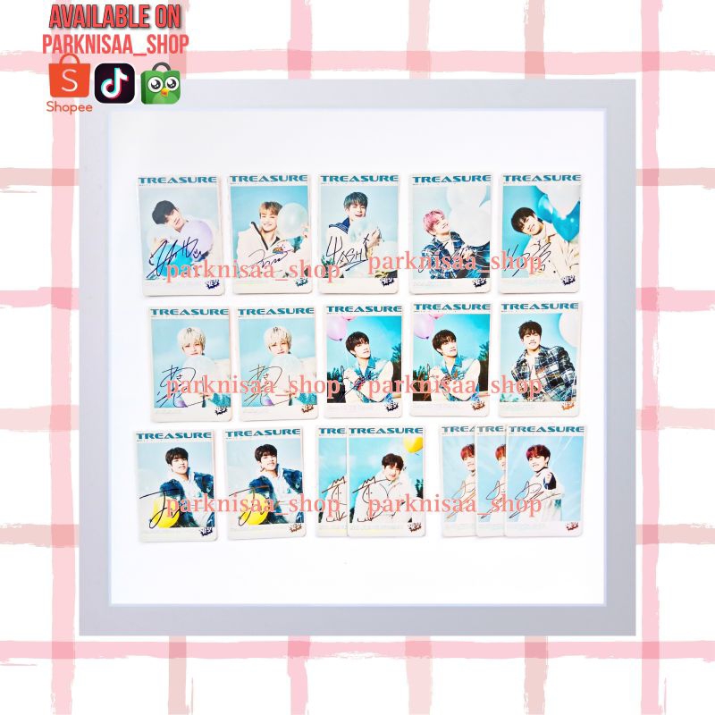 Photocard PC polaroid pola signed sign benefit yescard magazine Hongkong Bene yes HK treasure ch3 ch