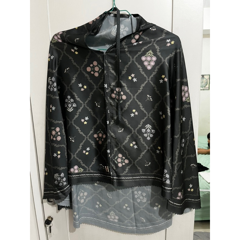 bergo vanilla hijab preloved