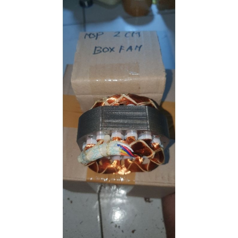 spul kipas angin boxfan maspion/kipas kotak 16 inch original tembaga asli