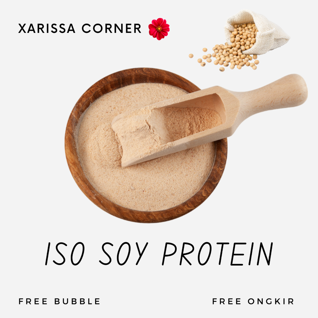 

Pure Iso Soy Protein Bubuk Kedelai ISP 100 GR