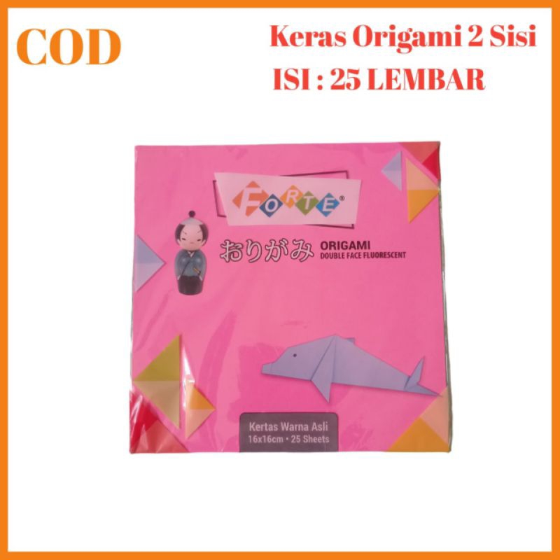 

Kertas Lipat Origami Forte 2 Sisi (25 Sheet)