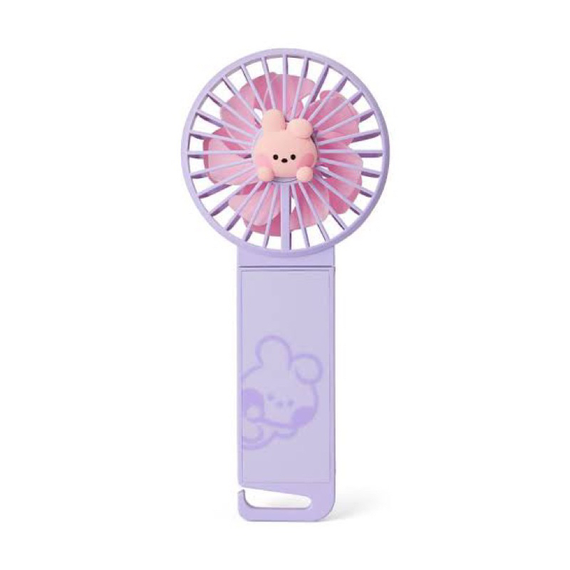 [READY] bt21 official baby mini portable dual blade handy 3way hand fan kipas elektronik portable bt