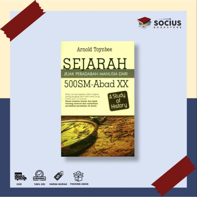 BUKU SEJARAH (HARD COVER) - ARNOLD TOYNBEE