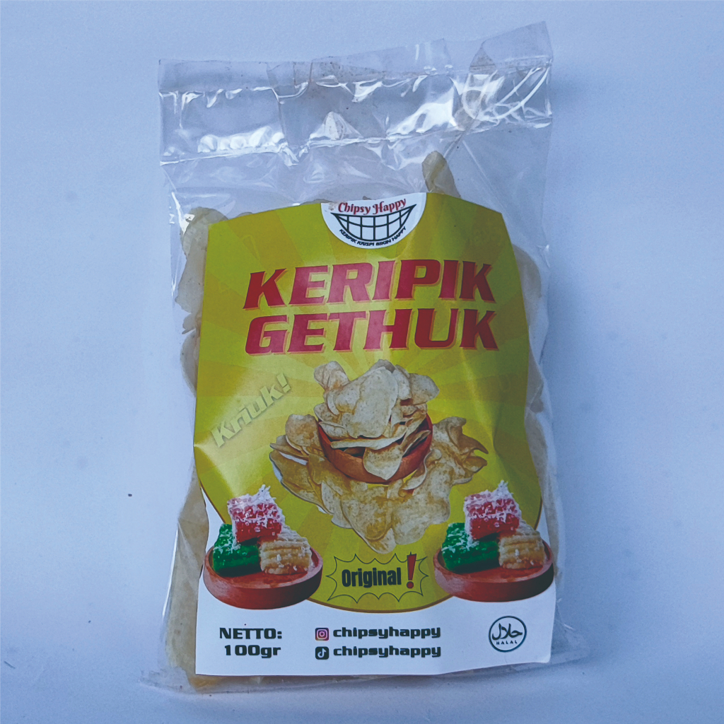 

[Chipsy Happy] Keripik Gethuk / Jetkolet Khas Magelang 100gr Gurih Renyah