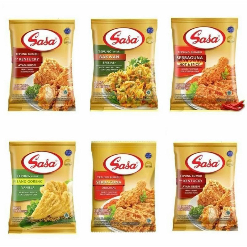 

TEPUNG BUMBU SASA ALL VARIANT 75gr