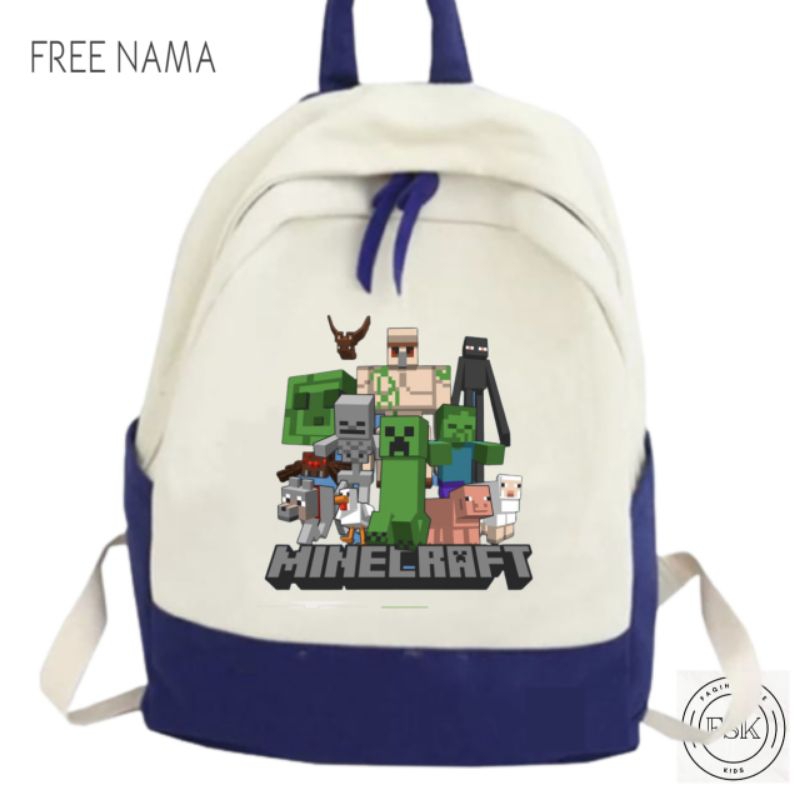 TAS RANSEL ANAK MINECRAFT