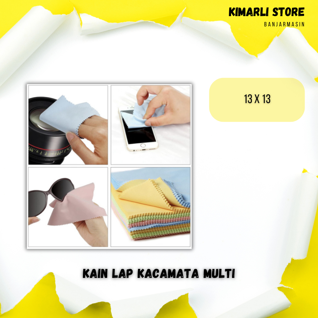 KS334 // Kain Lap Kaca Mata / Kain Pembersih Kaca Mata By Kimarli.Store