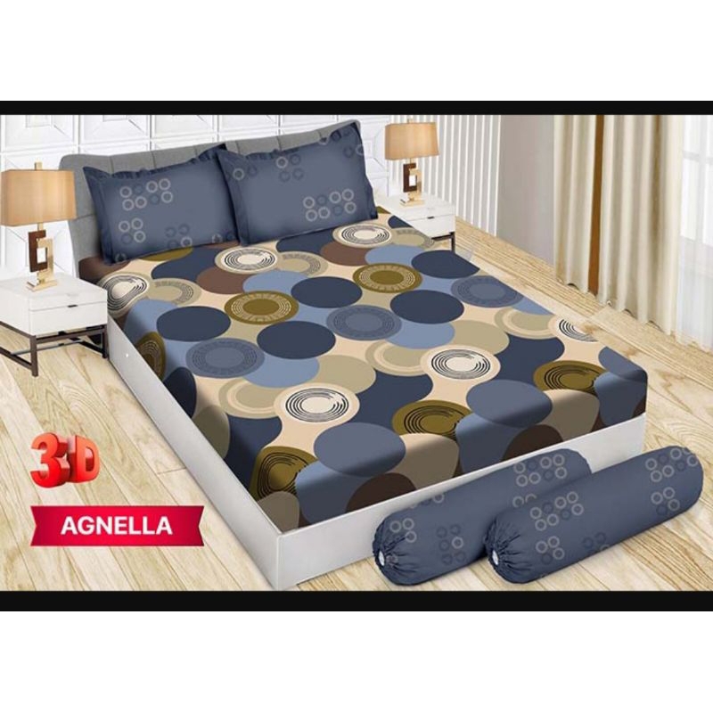 SPREI BONITA UK 180*200 KING BANTAL 4 GULING 2
