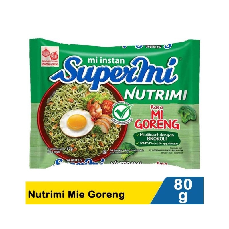 

SUPERMI ALL VARIANT 80gr ayam bawang steak ayam goreng